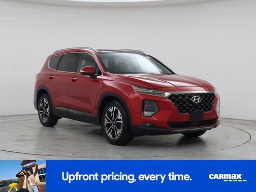 Red 2020 Hyundai SANTA FE Limited