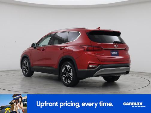 Red 2020 Hyundai SANTA FE Limited