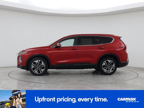 Red 2020 Hyundai SANTA FE Limited