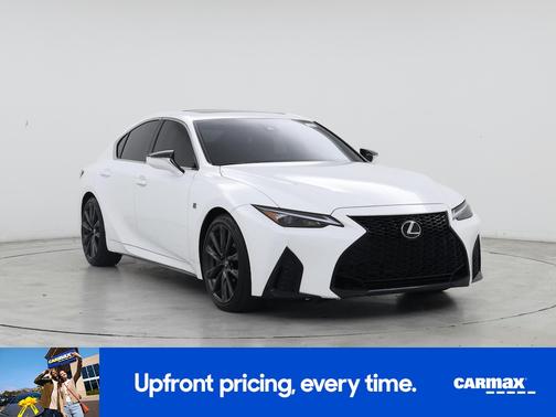 White 2024 Lexus IS 300 F-SPORT Design