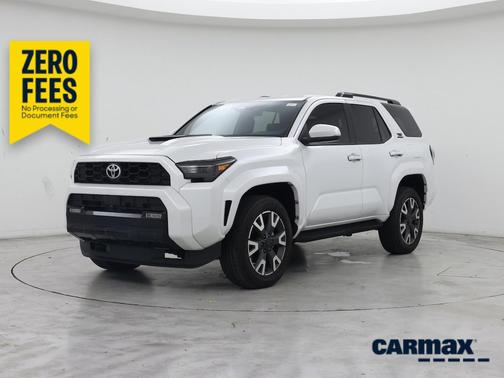 White 2025 Toyota 4Runner TRD Sport
