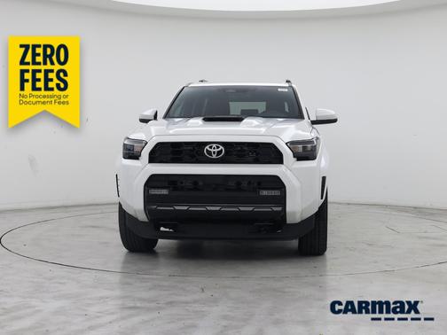 White 2025 Toyota 4Runner TRD Sport