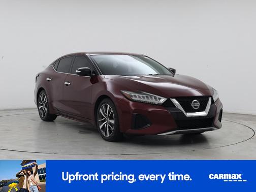 Red 2020 Nissan Maxima SV