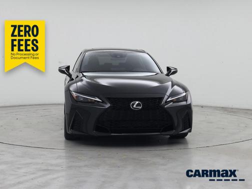 Black 2025 Lexus IS 300 F-SPORT Design