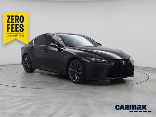 Black 2025 Lexus IS 300 F-SPORT Design