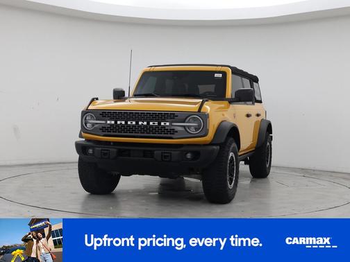 Orange 2022 Ford Bronco Badlands
