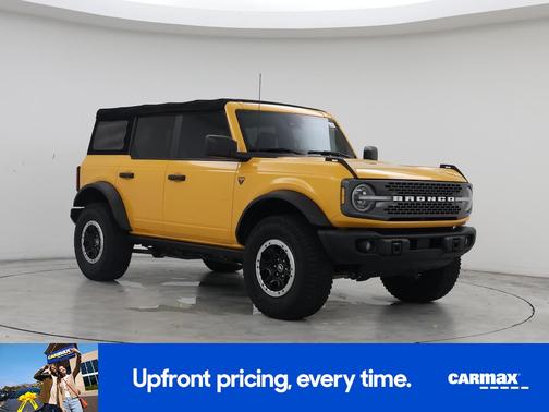 Orange 2022 Ford Bronco Badlands