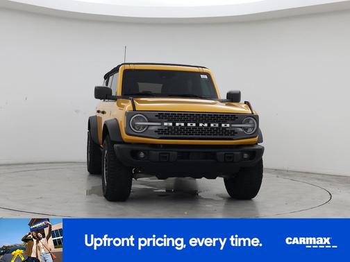 Orange 2022 Ford Bronco Badlands