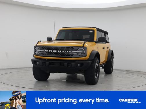 Orange 2022 Ford Bronco Badlands