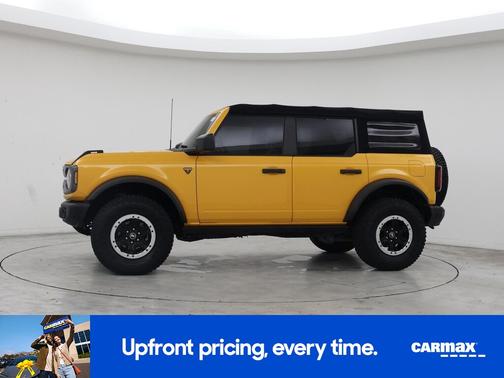 Orange 2022 Ford Bronco Badlands