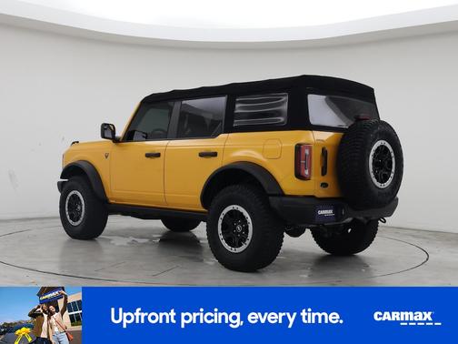 Orange 2022 Ford Bronco Badlands