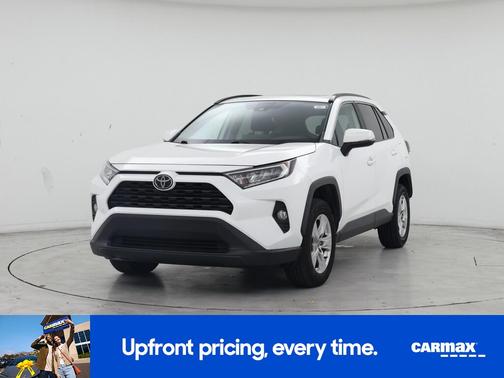 White 2021 Toyota RAV4 XLE