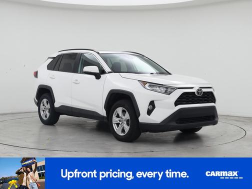White 2021 Toyota RAV4 XLE