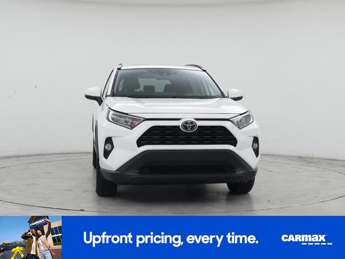 White 2021 Toyota RAV4 XLE