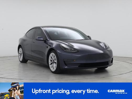 Gray 2022 Tesla Model 3