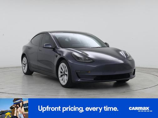 Gray 2022 Tesla Model 3