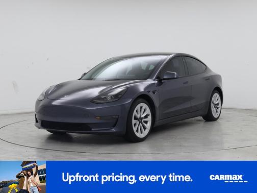 Gray 2022 Tesla Model 3