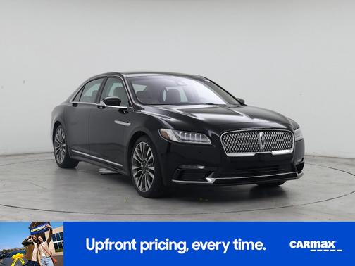 Black 2017 Lincoln Continental Reserve