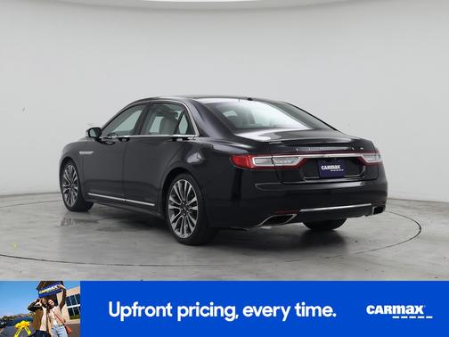 Black 2017 Lincoln Continental Reserve