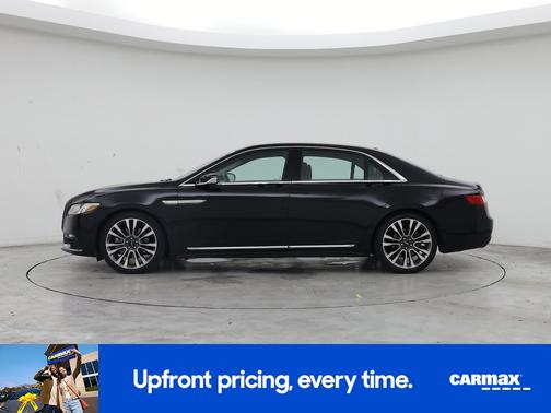 Black 2017 Lincoln Continental Reserve