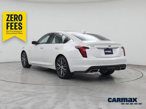 White 2023 Cadillac CT5 Premium Luxury