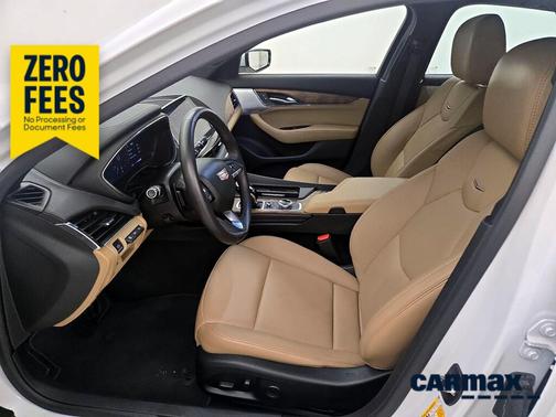 White 2023 Cadillac CT5 Premium Luxury