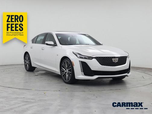 White 2023 Cadillac CT5 Premium Luxury