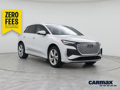 White 2023 Audi Q4 e-tron Premium Plus