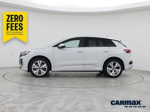 White 2023 Audi Q4 e-tron Premium Plus