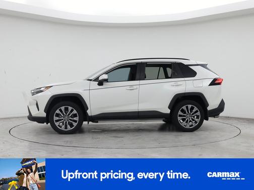 White 2022 Toyota RAV4 XLE Premium