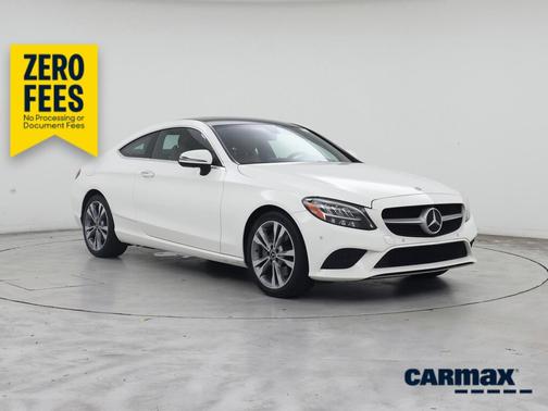 White 2020 Mercedes-Benz C-Class