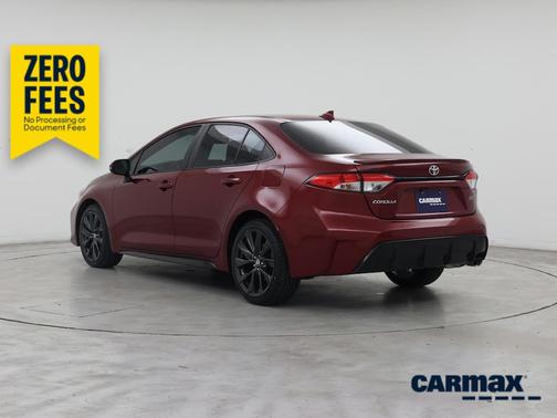 Burgundy 2023 Toyota Corolla SE