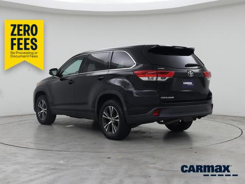 Black 2019 Toyota Highlander LE