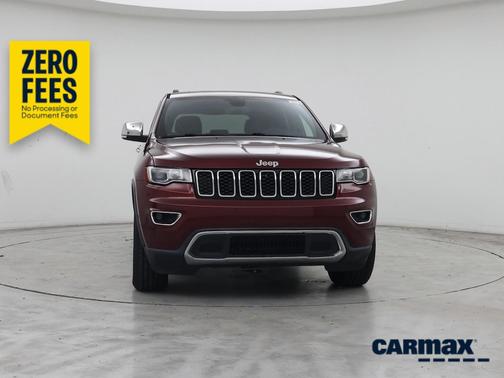 Burgundy 2020 Jeep Grand Cherokee Limited