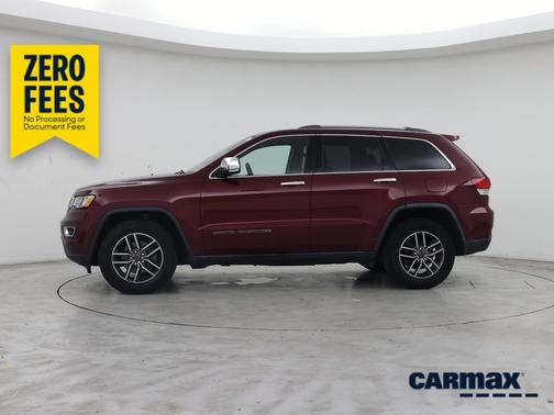 Burgundy 2020 Jeep Grand Cherokee Limited