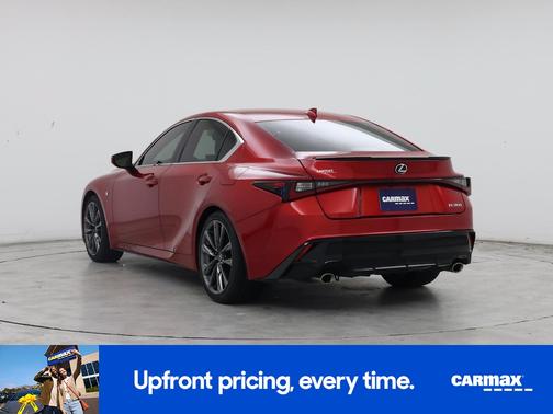 Red 2024 Lexus IS 350 F-Sport