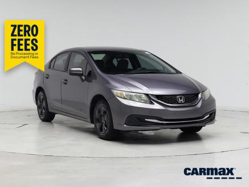 Gray 2015 Honda Civic LX