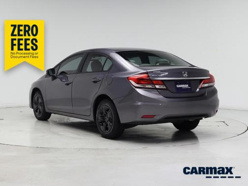 Gray 2015 Honda Civic LX