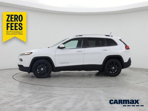 White 2014 Jeep Cherokee Limited