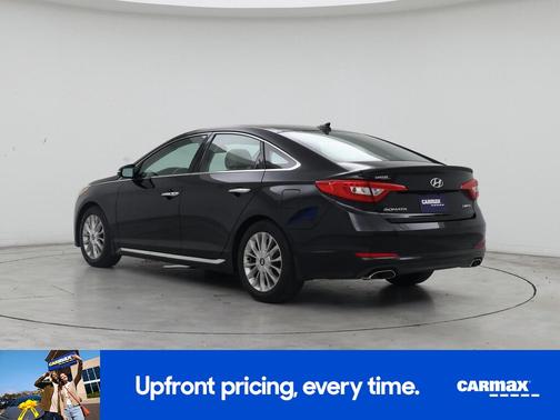 Black 2015 Hyundai SONATA Sport