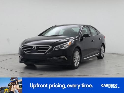 Black 2015 Hyundai SONATA Sport