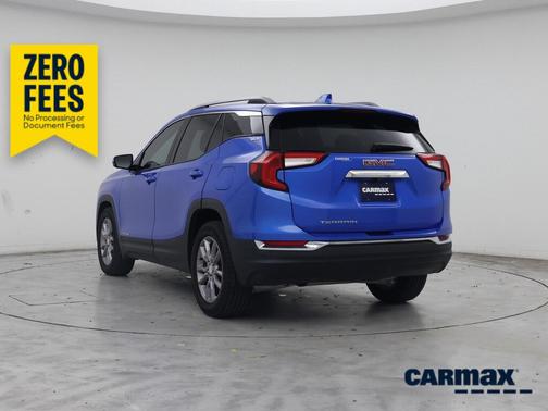 Blue 2024 GMC Terrain SLT