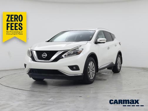 White 2018 Nissan Murano SL