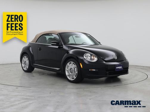 Black 2015 Volkswagen Beetle