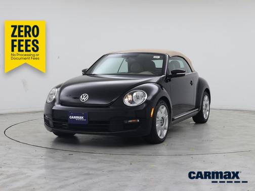 Black 2015 Volkswagen Beetle