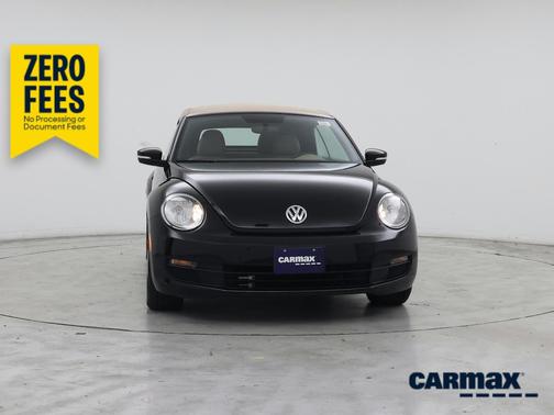 Black 2015 Volkswagen Beetle