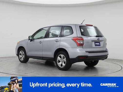 Silver 2015 Subaru Forester 2.5I