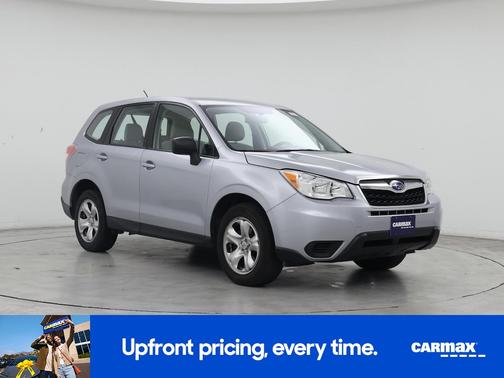 Silver 2015 Subaru Forester 2.5I