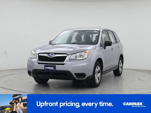 Silver 2015 Subaru Forester 2.5I