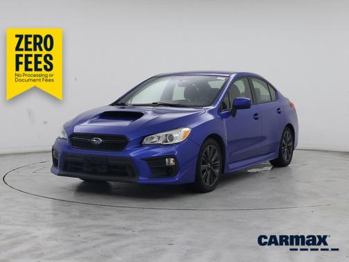 Blue 2020 Subaru WRX